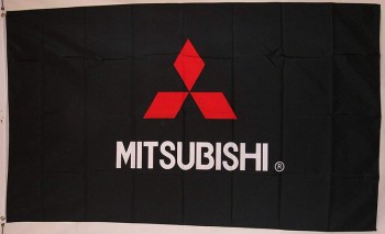 Mitsubishi Motors Car Flag 3' X 5' Indoor Outdoor Auto Banner